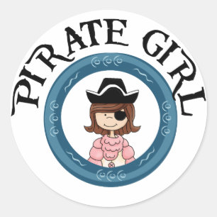 Adesivo Menina do pirata