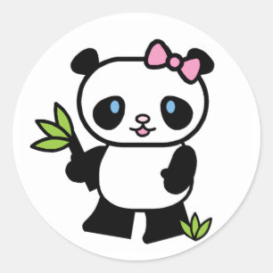 Adesivo Menina Lil Panda