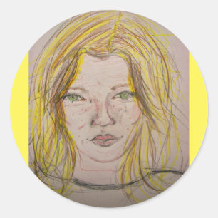 Adesivo Menina Modelo