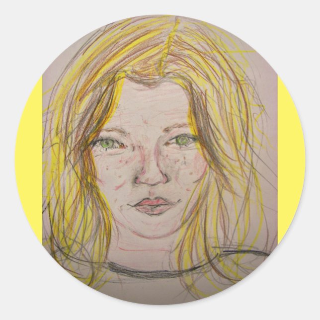 Adesivo Menina Modelo (Frente)