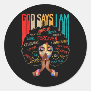 Adesivo Menina Negra Diz Que Sou A Mãe Da História Da Mela