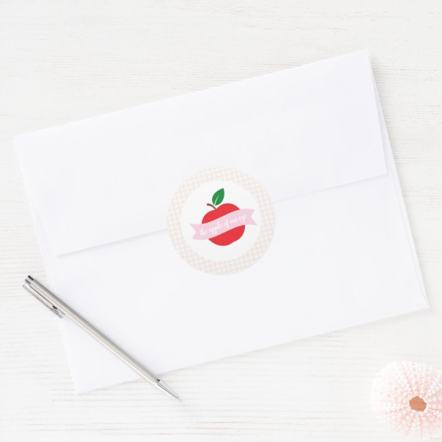 Adesivo Menina Querida Aniversário (Envelope)
