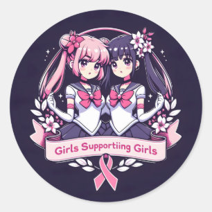 Adesivo Meninas apoiando garotas