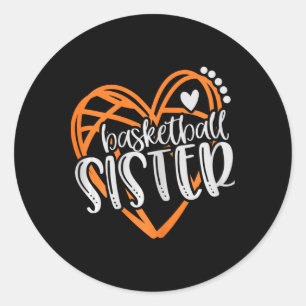 Adesivo Meninas Bysketbyll Irmã Cardíaca Afastada