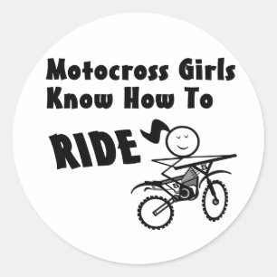 Adesivo Meninas do motocross