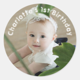 Adesivo Meninas Meninas Primeiro Nome De Aniversário E Fot