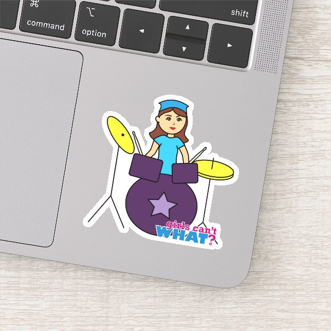 Adesivo Meninas não sabem o quê? Design Personalizado do C (Detalhe)