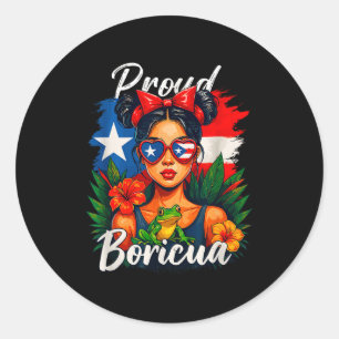 Adesivo Meninas Porto-Riquenhas Boricua Patrimônio Porto R