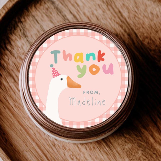 Adesivo Meninas Rosa Dois Bobos Fazendas De Ganso (Criador carregado)