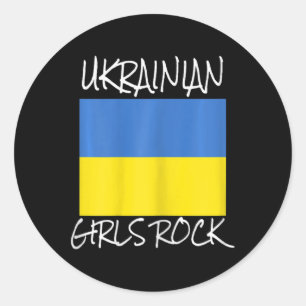 Adesivo Meninas Ucranianas Rock Namorada Inquebrantável Uc