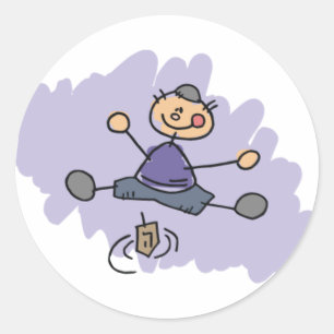 Adesivo Menino de Dreidel
