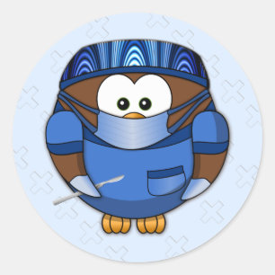 Adesivo menino do surgeowl -