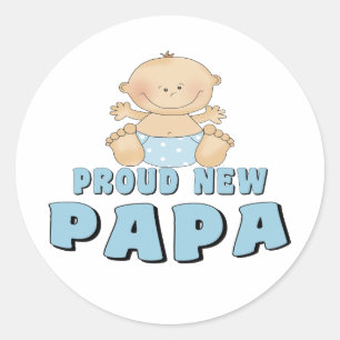 Adesivo Menino NOVO ORGULHOSO da papá