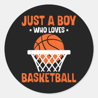 Adesivo Meninos Apenas Um Menino Que Ama Basquete Bbasquet