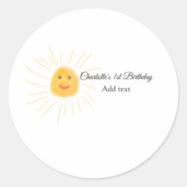 Adesivo Meninos fofinhos simples e bonitos Adicionar anive