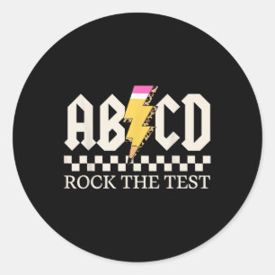 Adesivo Meninos Meninos Professores Rock Rock The Test Abc