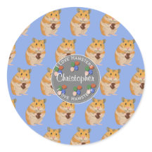 Meninos que adoro o padrão de Páscoa dos Hamsters