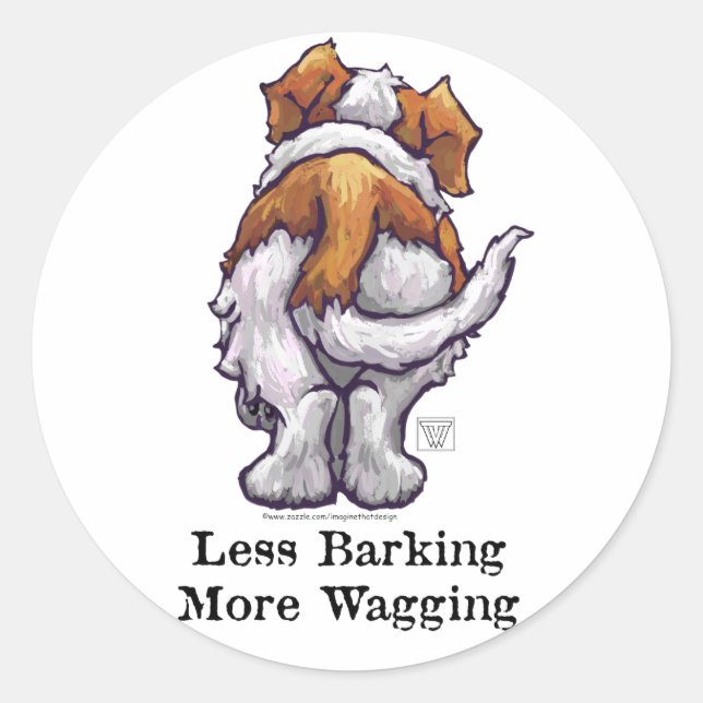 Adesivo Menos Barking, Mais Assalto (Frente)