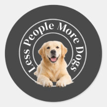 Menos Pessoas, Mais Cães – Amante de Cães Minimali