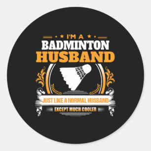 Adesivo Mens Dminton Husand Christmas Gift