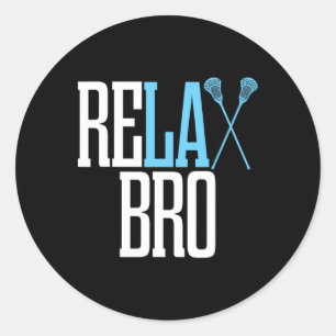 Adesivo Mens Engraçado Relaxe Bandorojogador Lcross Camisa