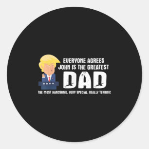 Adesivo Mens Engraçado Trump Dizendo Maioria Citação do Pa