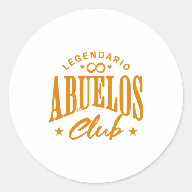 Adesivo Mens Grandfathers' Pride - Club Legendario De Los  (Frente)