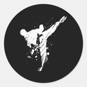 Adesivo Mens Karate Shirt