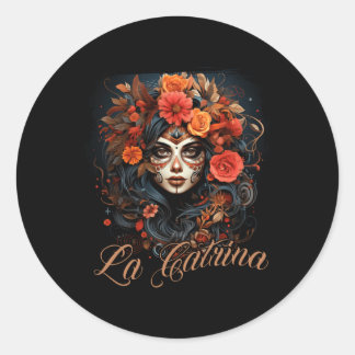 Adesivo Mens La Catrina Dress Stylish Day Of The