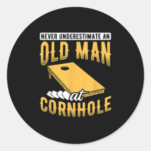 Adesivo Mens Nunca Subestimam O Velho Saco Bag Bean Cornho