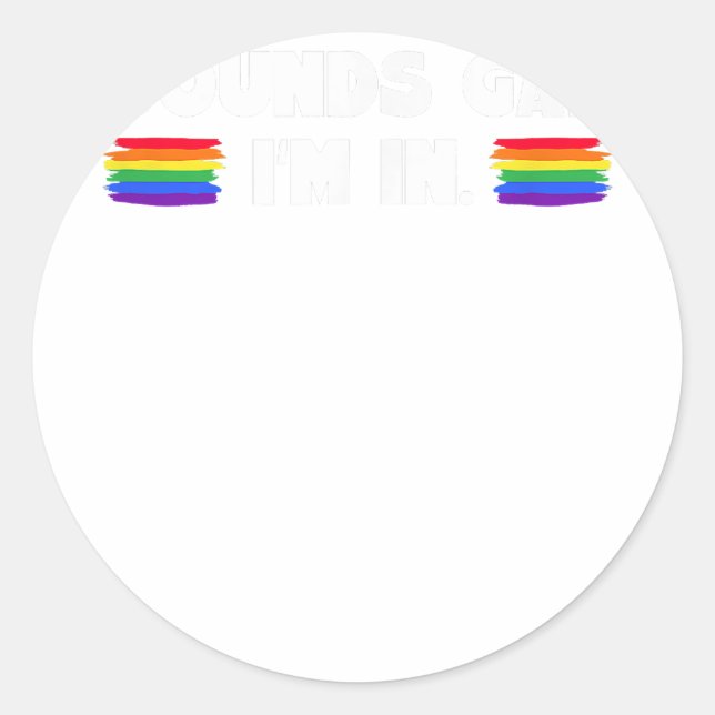 Adesivo Mens Sons Gay (Frente)
