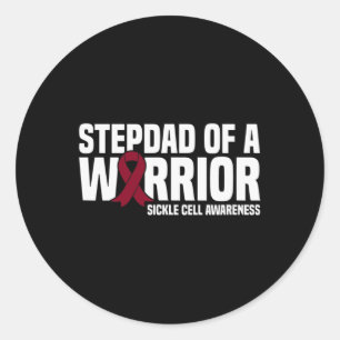 Adesivo Mens Stepdad de um Guerreiro Célula Falsiforme