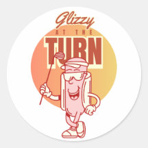 Mens Weekend Scramble Retro Glizzy At The Turn