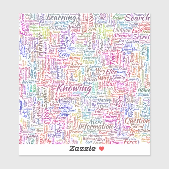 Adesivo Mensagem de MothssTexte Motif do Apêndice de Pergu (Folha)