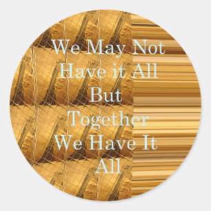 Adesivo Mensagem inspiradora com Design de vida selvagem a