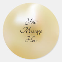 Mensagem Personalizada de Pérola de Champanhe Colo