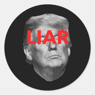 Adesivo Mentiroso... Donald Trump