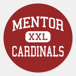 Adesivo Mentor - Cardinals - Segundo grau - Mentor Ohio