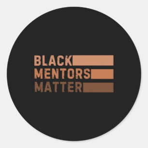 Adesivo Mentores Negros Problema Mês da História Afro-Amer