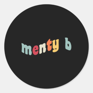 Adesivo Menty B Colapso Mental Estresse Adolescente Tween 