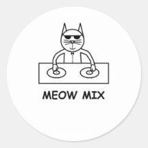 Meow Mix Sticker