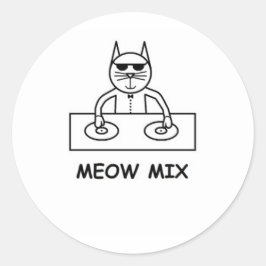 Adesivo Meow Mix Sticker