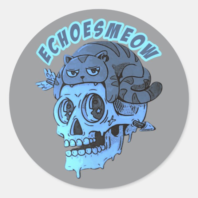 Adesivo meowgical (Frente)