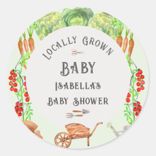 Adesivo Mercado de Produtores Local Baby Shower
