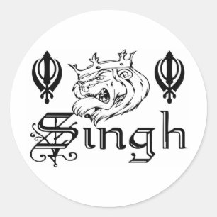Adesivo Mercadoria de Khalsa do sikh de Khanda do Punjabi