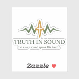 Adesivo Mercadorias Oficiais Truth in Sound