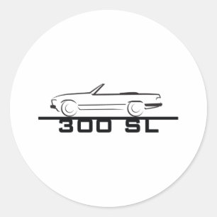 Adesivo Mercedes 300 SL Tipo 107