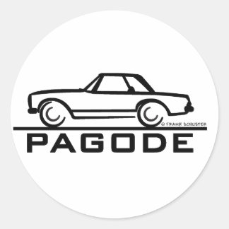 Adesivo Mercedes SL Pagoa com Script