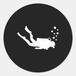 Adesivo Merging Scuba Diver