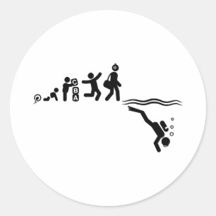 Adesivo Mergulho autónomo